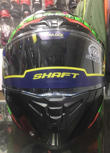 Casco Moto Shaft Certificado Ece 2205 Brillo Mujer Hombre