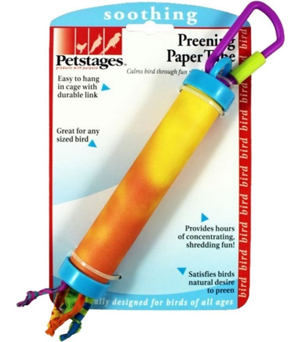 Imagen 1 de 2 de Petstages Preening Paper Tube - Envíos A Todo Chile
