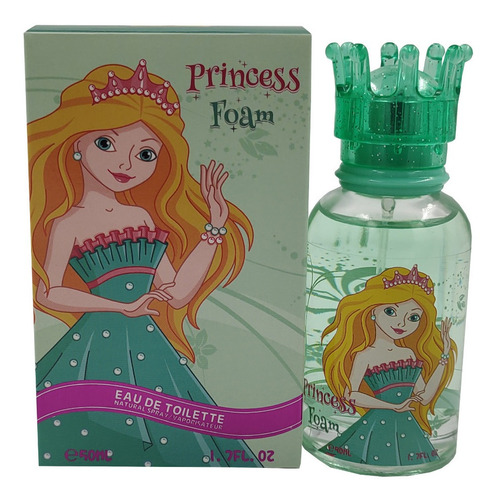 Perfume De Niña Princesa Fragancia Citrico Y Frutal  50/25ml