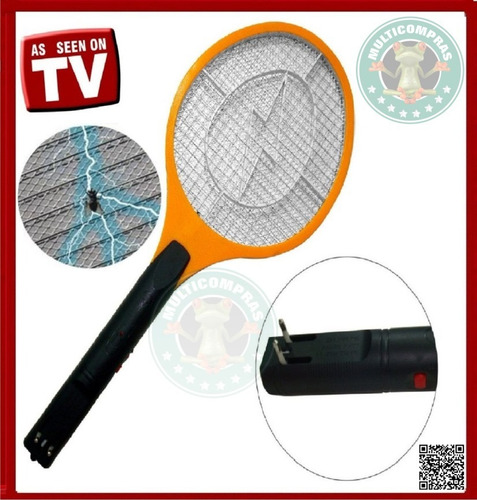 Raqueta Eléctrica Solución Antimosquitos