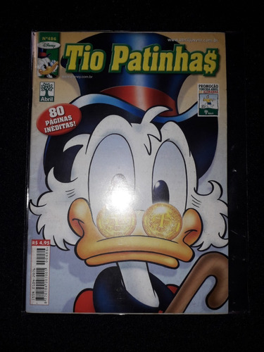 Tio Patinhas Nº 486 - Abril - Excelente