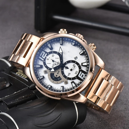Mechanical Watch Men Fashion Steel Strap 43mm