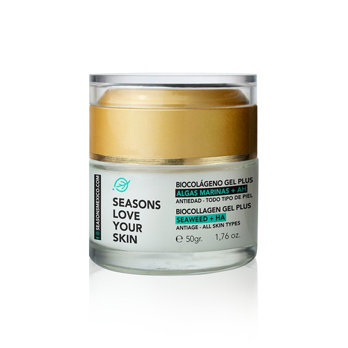 Biocolageno Gel Plus Algas Marinas + Ah 50gr Tipo De Piel Todo Tipo Volumen De La Unidad 60 Ml