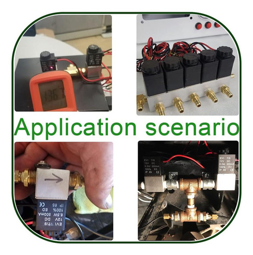 . Electroválvula Normalmente Cerrada De 2 Vías Dc 12v 1/4in