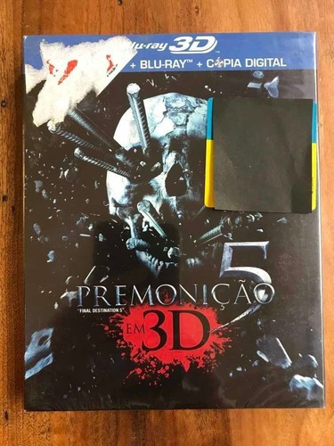 Blu-ray Premonição 5 3d+bd