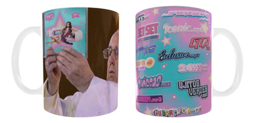 Emilia - Papa Francisco - Taza Ceramica Sublimada