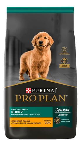 Alimento Perros Purina Pro Plan Puppy Cachorro Raza Med 3kg