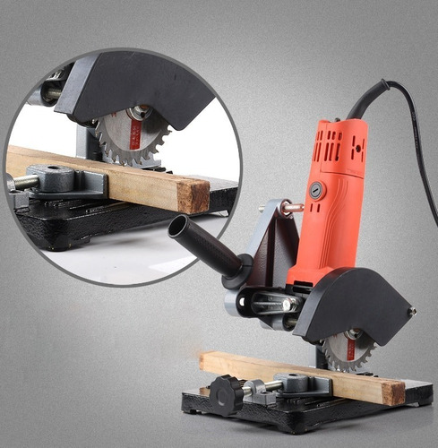 Soporte Para Amoladora - Convertible En Herramienta De Banco