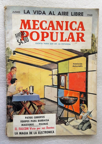 Revista Mecánica Popular Junio De 1960 Usada Volumen 26