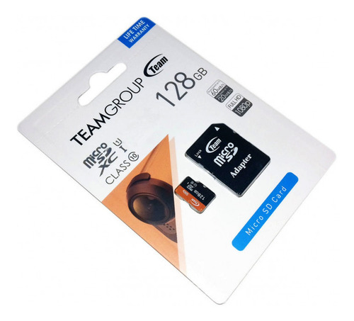 Memoria Micro Sd Xc 128gb Teamgroup Cl 10 Full Hd Celulares