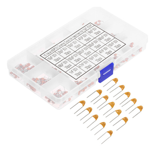 Componentes Electrónicos Y Capacitores Cerámicos 10pf Multip