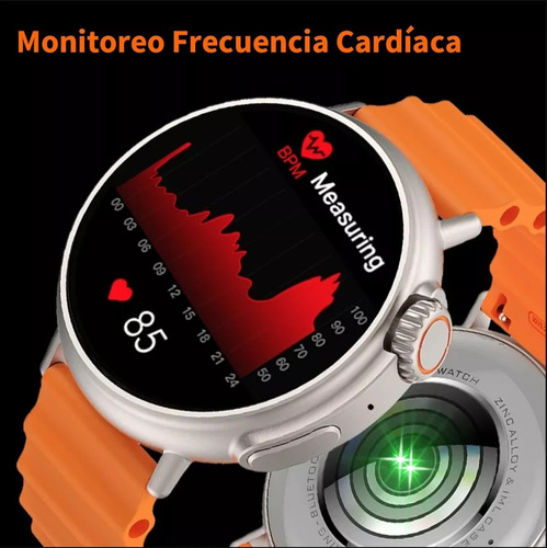 Reloj Inteligente Nfc Serie Ultra Para Hombre Y Mujer Call S