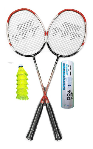 Set Badminton Toalson Nano 1000 + Plumas