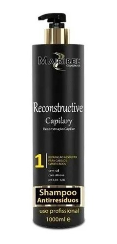 Kit Definitiva Mairibel Amônia + Shampoo Anti Resíduos 1l