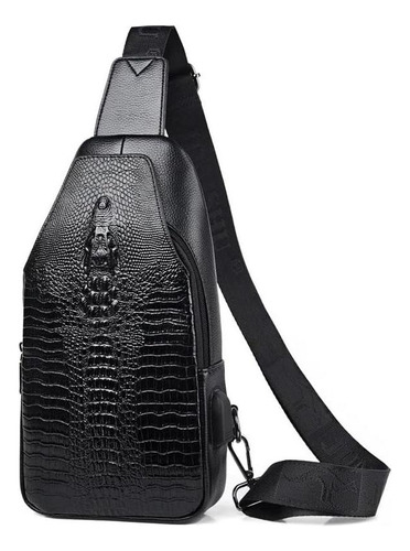 Nex Gen Remix Mochila Bandolera De Piel De Cocodrilo Para Y