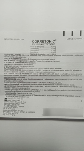 2unidades Corretonic Neuroestimulante Cavalos De Corrida