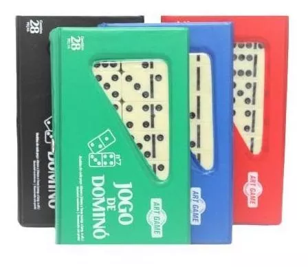 JOGO DE DOMINO ART GAME 28 PECAS N5 ZB620