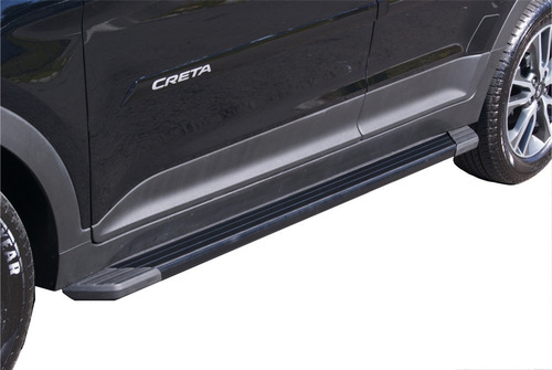 Estribos Aluminio Suv 2 Negros Bepo Para Hyundai Creta