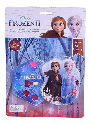 Frozen 2 Elsa Juego De Maquillaje Sombras Para Nena Disney