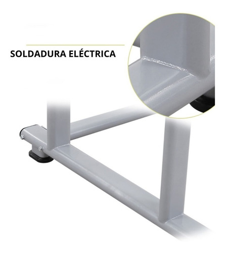 Squat Rack Tipo Jaula Sentadillas Dominadas Gym Profesional