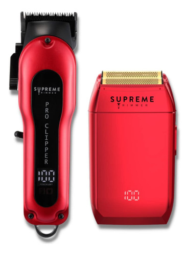 Supreme Trimmer Kit De Corte De Pelo De Peluquero Y Afeitado