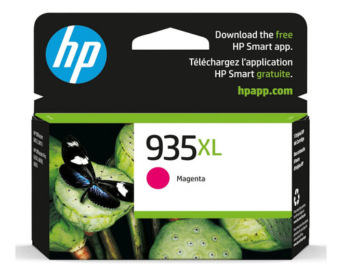 Cartucho Magenta High Performance HP 935xl | Compatible with HP Officejet 6810; Officejet Pro 6230, Series 6830 | C2p25an