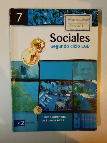 Sociales 7 - Segundo Ciclo Egb - Caba - Az - L377 