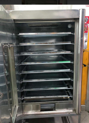 Horno Panadero Pastelero En Acero Inox 8 10 Bandejas Vap Ven