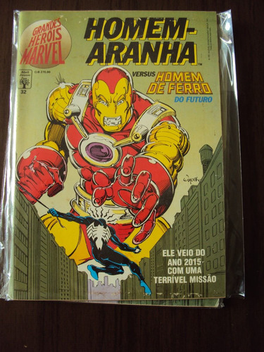 Grandes Heróis Marvel # 32 - Homem De Ferro Do Futuro