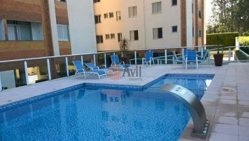 Imagem 13 de 15 de Apartamento Com 3 Dormitórios À Venda, 80 M² Por R$ 550.000,00 - Alphaville - Santana De Parnaíba/sp - Av4870
