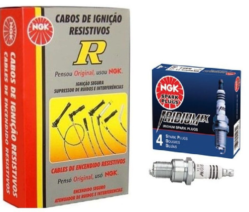 Kit Cables Y Bujías Ngk Iridium Ford Orion 1.6