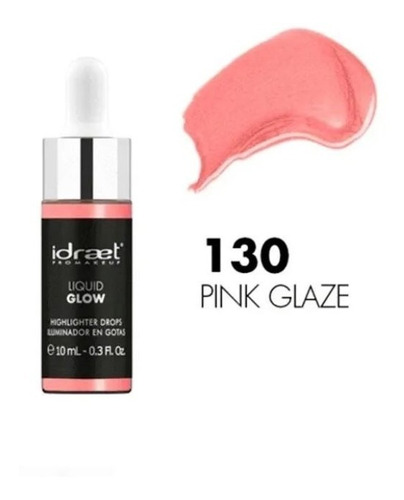 Imagen 1 de 5 de Idraet Maquillaje Iluminador Gotas Liquido Liquid Glow 10gr