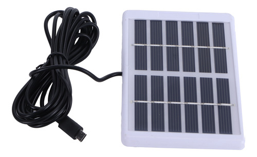 1.2w Panel Solar 6v Con Micro Usb Port Policristalina