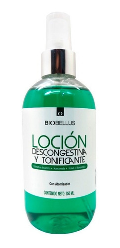 Locion Descongestiva Y Tonificante - Biobellus 250ml