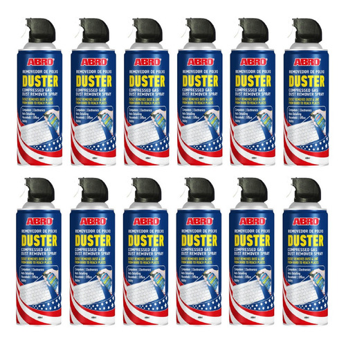 Aire Comprimido Aerosol Saca Polvo Pack X 12 Envio Gratis