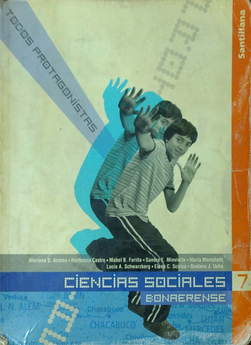 Ciencias Sociales 7 Bonaerense Santillana Usado *