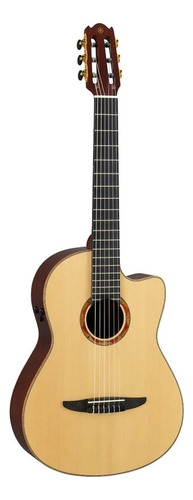 Violão Yamaha Ncx3 Nylon Sólido C/ Case Captação Atmosfeel Cor Marrom-claro Orientação da mão Destro