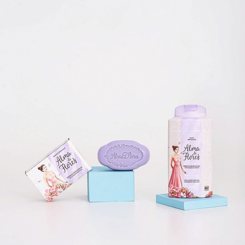 Sabonete Alma De Flores Cheiroso Fragrâncias Kit 12un
