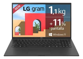 Laptop LG Gram 15.6 I7 11th Gen 16gb/1tb Ssd Touch Screen Color Negro