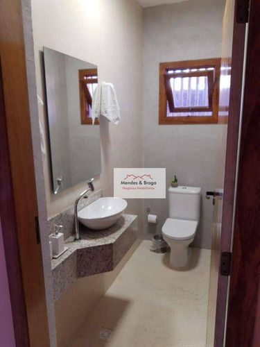 Imagem 28 de 30 de Aceita Permuta - Sobrado À Venda, 350 M² Por R$ 905.000 - Perobal - Arujá/sp - So0261