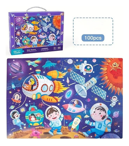 Rompecabezas Puzzle 100 Piezas Diseños Para Niños 71 X 48cm