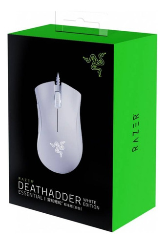 Mouse Gamer Razer Deathadder Essential 6400 Dpi Blanco