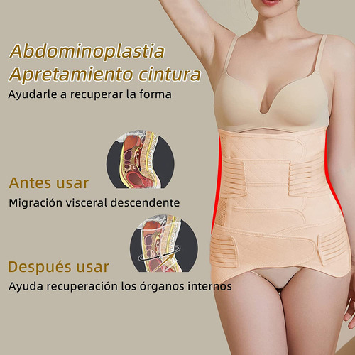 Piezas De Faja Postparto Cesareacinturón De Apoyo Parto