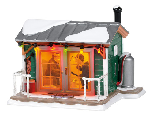 Department 56 Snow Village Home Sleet Home Fish Shack Edicio