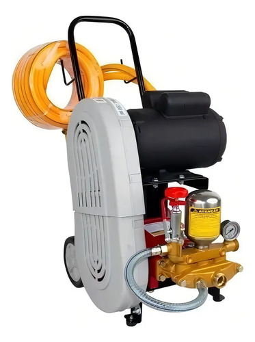 Lavadora de Alta Vazão Eletroplas EL-4000V3 Monofásico Preto/amarelo