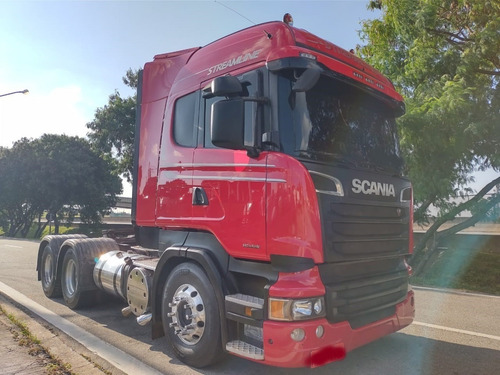 Imagem 3 de 15 de Scania R480 Highline Streamline 6x4 Truck 2014 Volvo