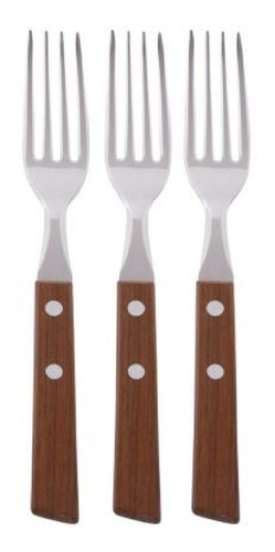 Set De Tenedores Madera 3 Unidades Tramontina