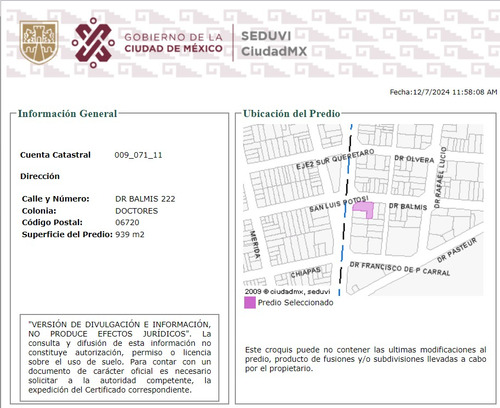 Departamento En Venta En Dr. Balmis Colonia Doctores Cdmx Vl11-rb