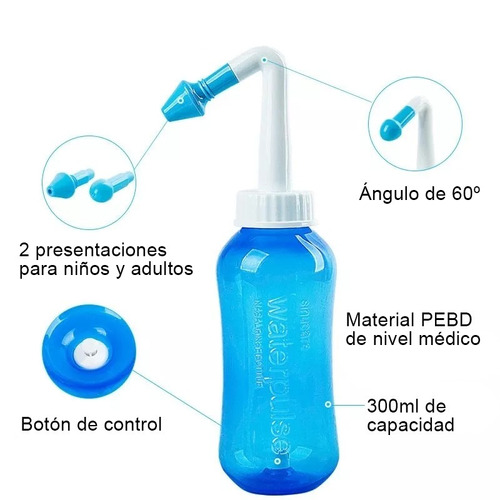 Limpiador Nasal 300ml Waterpulse