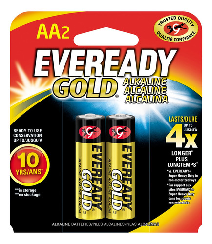 Pilas Alcalina Eveready 2aa X 12 (24 Pilas En Total)